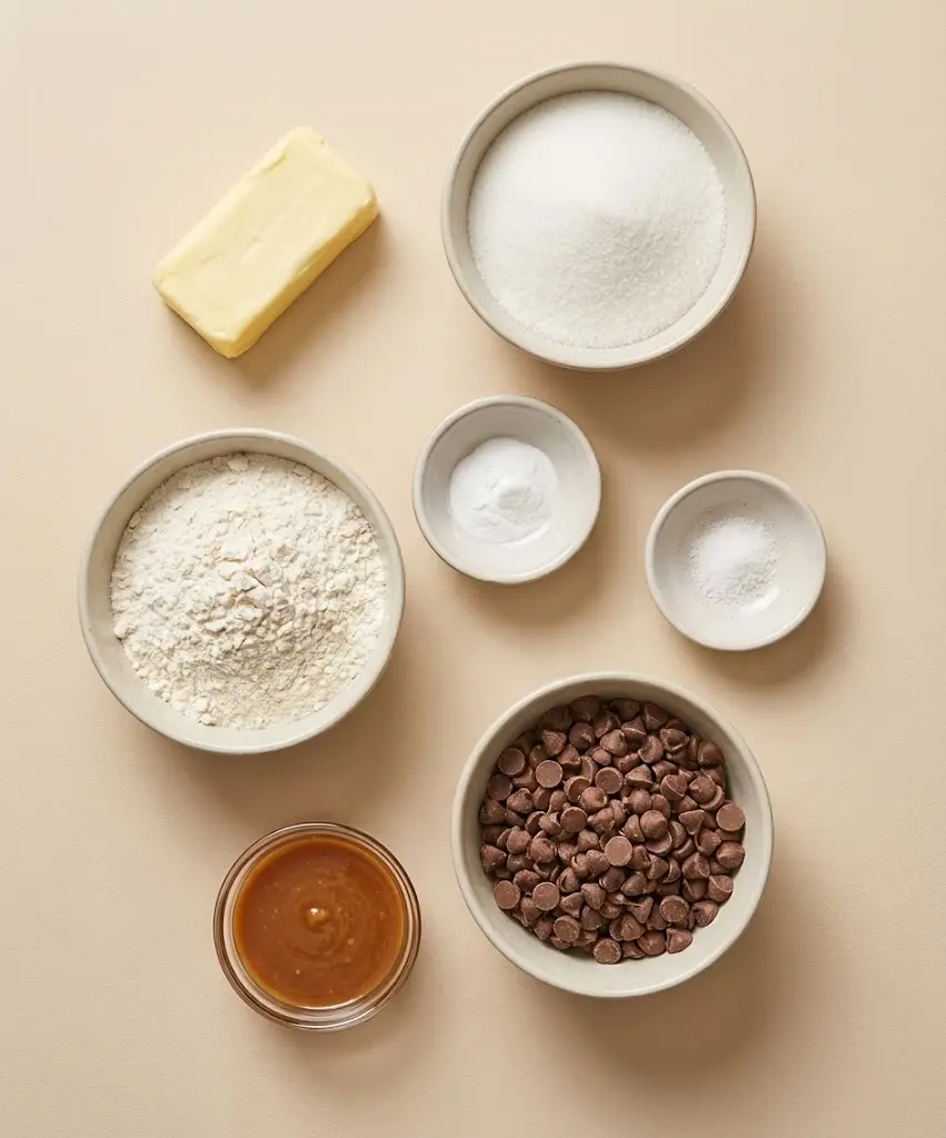 Twix Cookies ingredients