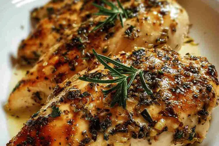 Garlic Butter Baked Chicken Breast
