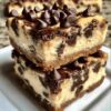 Chocolate Chip Cookie Cheesecake Bars