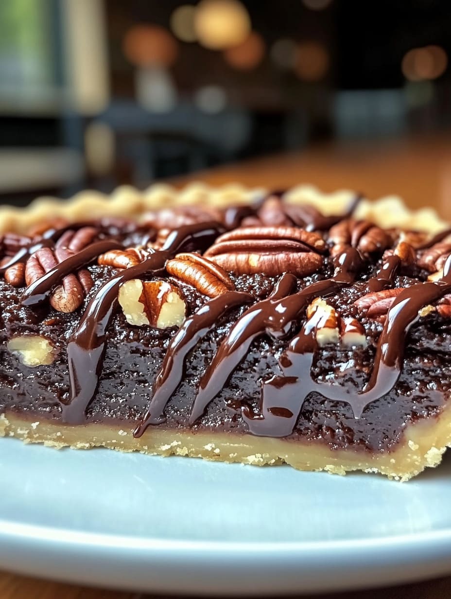 Brownie Pecan Pie