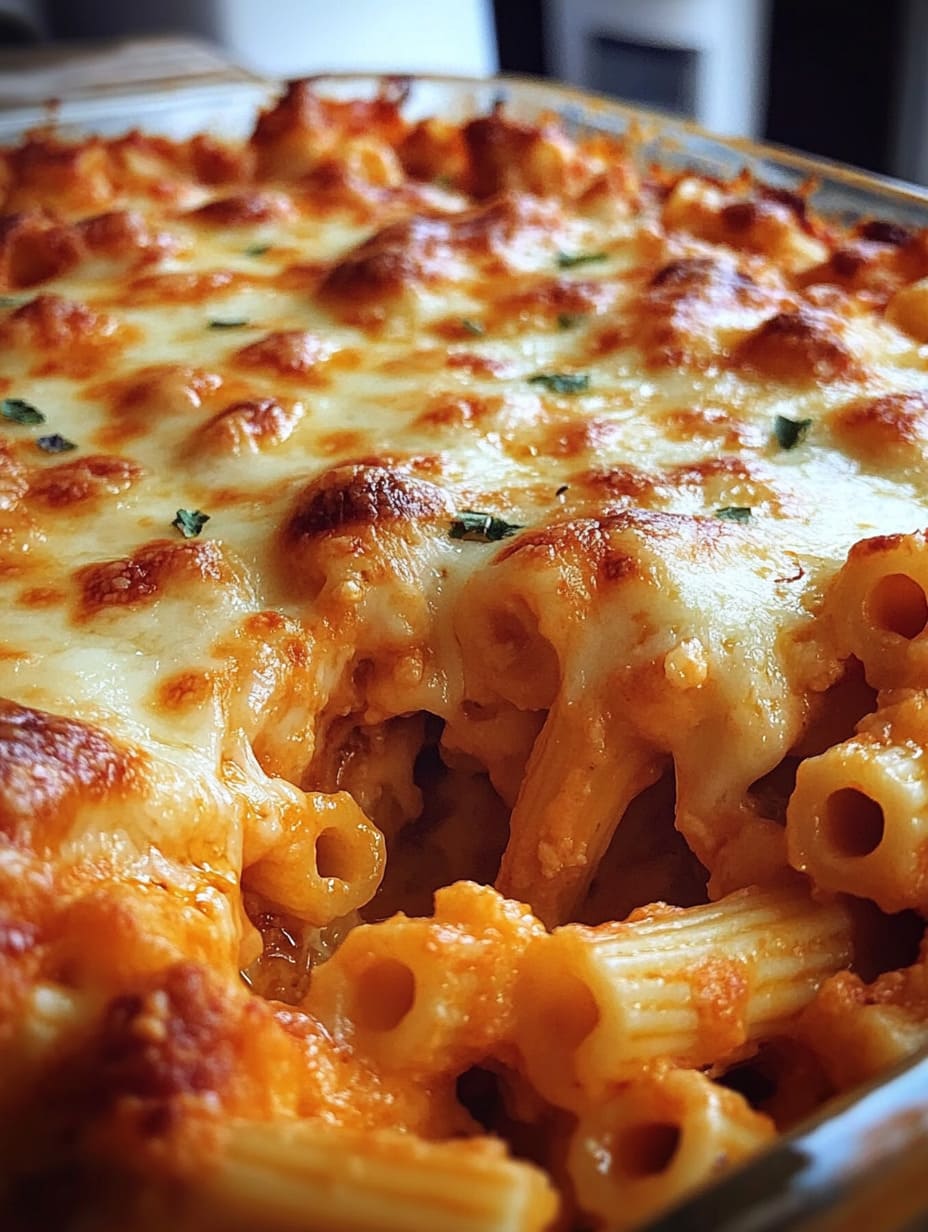 Easy Dinner Recipes: Cheesy Baked Pasta Delight