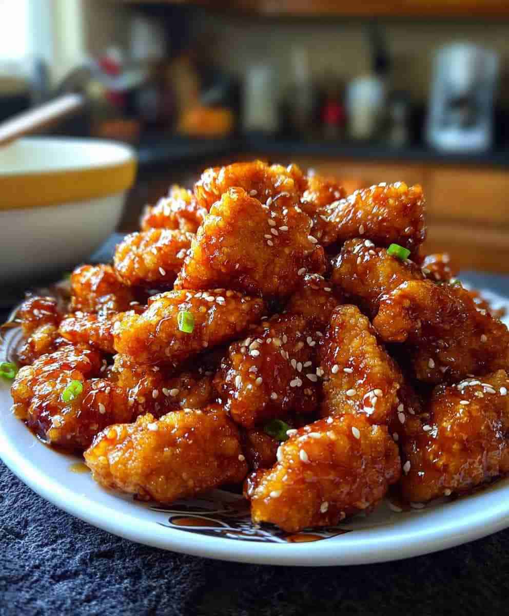 Baked Crunchy Hot Honey Chicken Sweet Spicy Dinner
