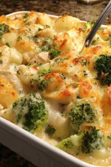 Baked Potato Chicken and Broccoli Casserole