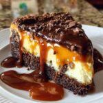 Caramel Brownie Cheesecake Decadent Dessert Recipe