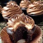 Chocolate Coffee Cream Cupcakes Recipe