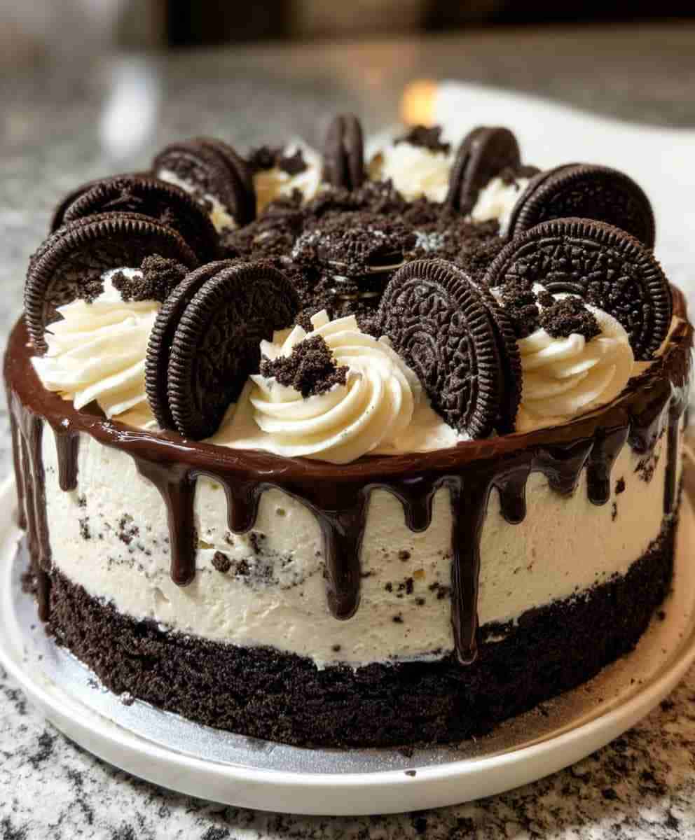 Cookies and Cream Oreo Cake Recipe