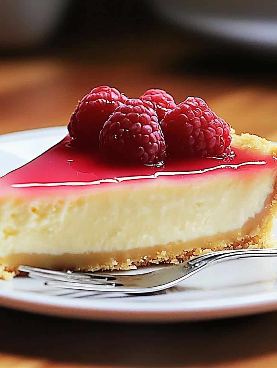 Greek Yogurt Cheesecake – Light, Creamy & High Protein