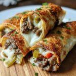 Keto Philly Cheesesteak Roll Ups Low Carb Recipe