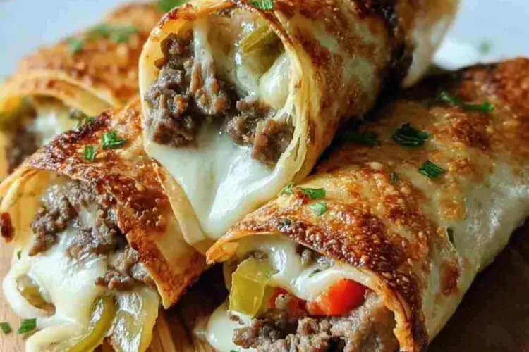 Keto Philly Cheesesteak Roll Ups Low Carb Recipe