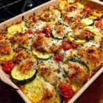 Loaded Chicken Zucchini Bake Easy Healthy Dinner