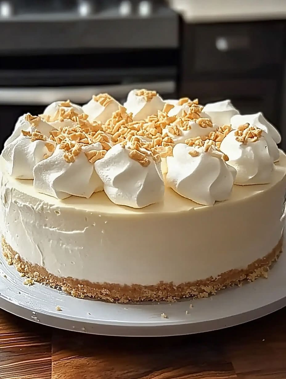 Marshmallow Whip Cheesecake – Easy No-Bake Dessert