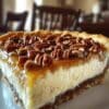 Pecan Cheesecake Pie Creamy Southern Favorite