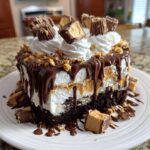 Reese’s Overload Ice Cream Sundae Cake