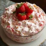 Strawberry Fluff Salad Easy No-Bake Dessert