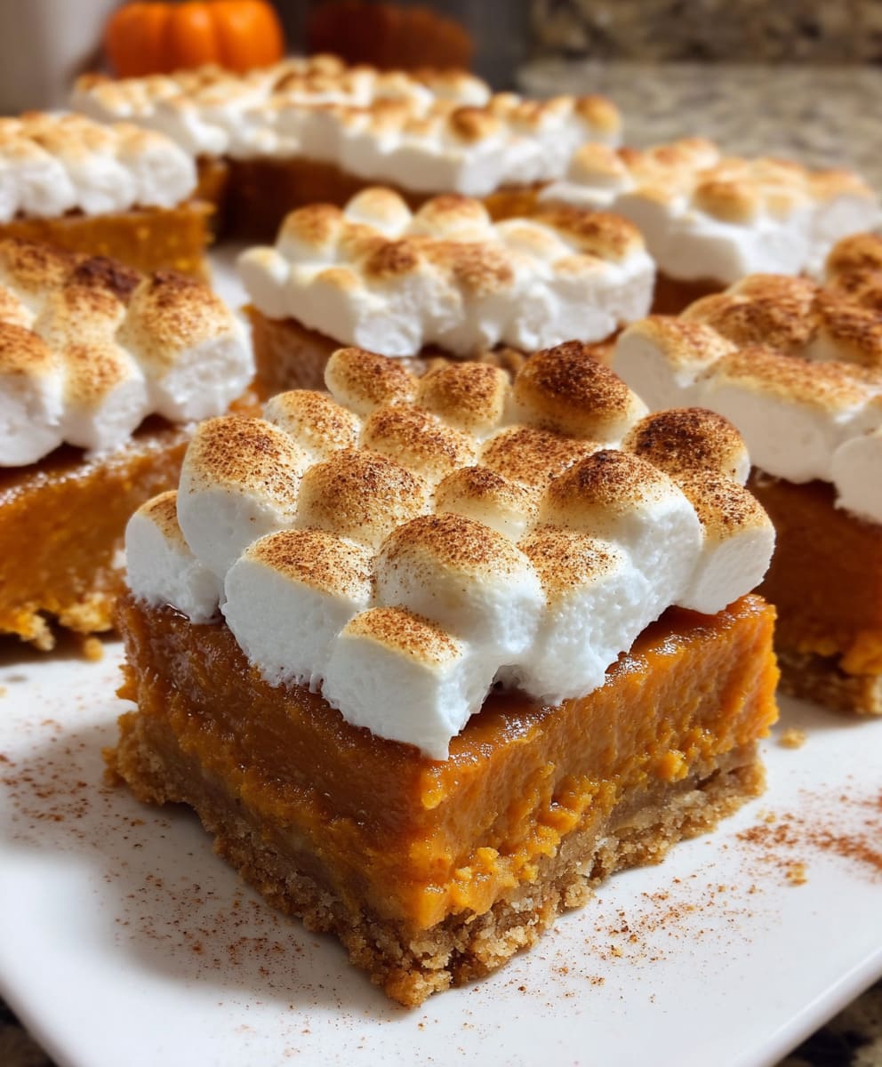 Sweet Potato Pie Bars Easy Holiday Dessert Recipe