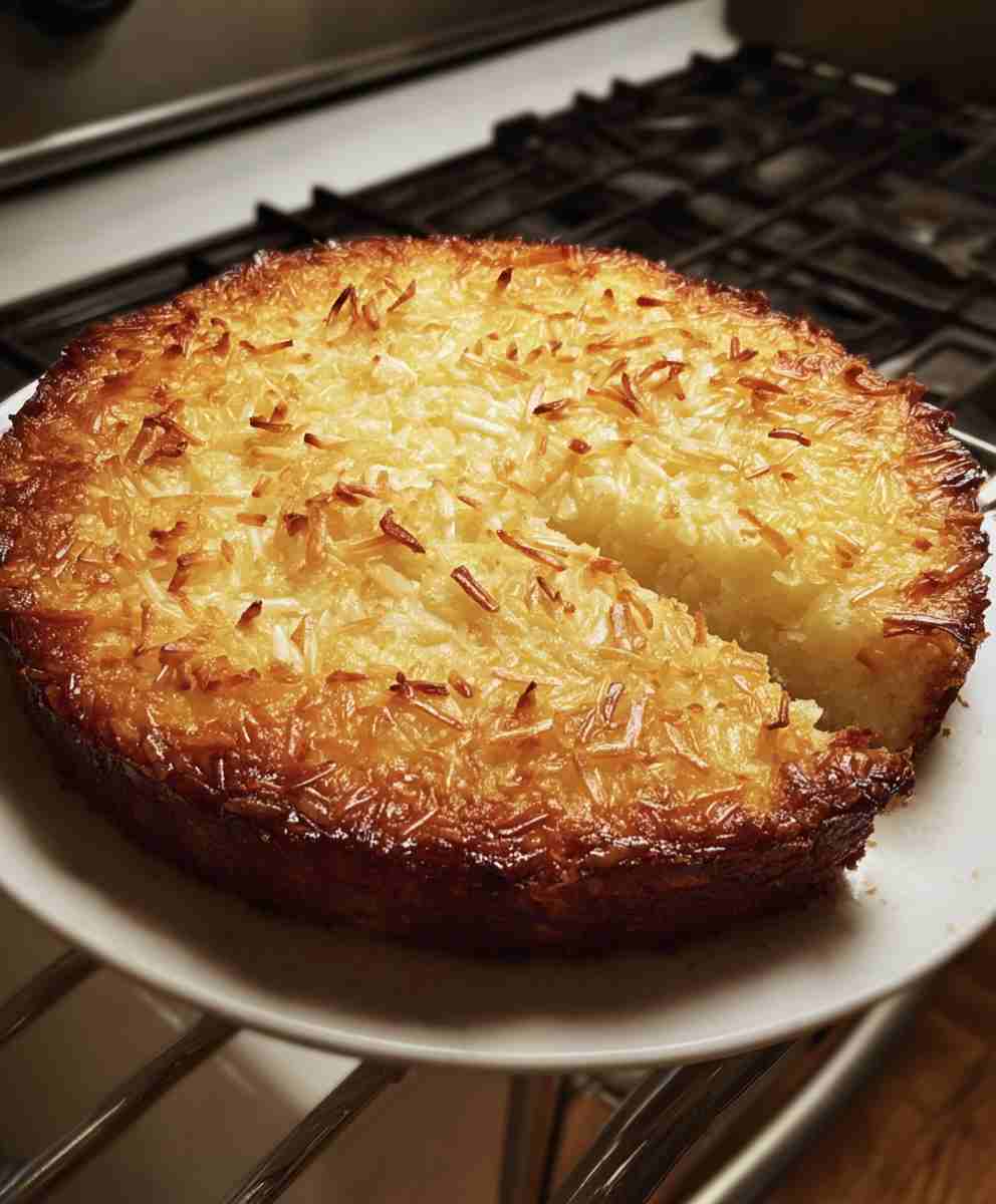 Crustless Coconut Pie Easy Creamy Dessert