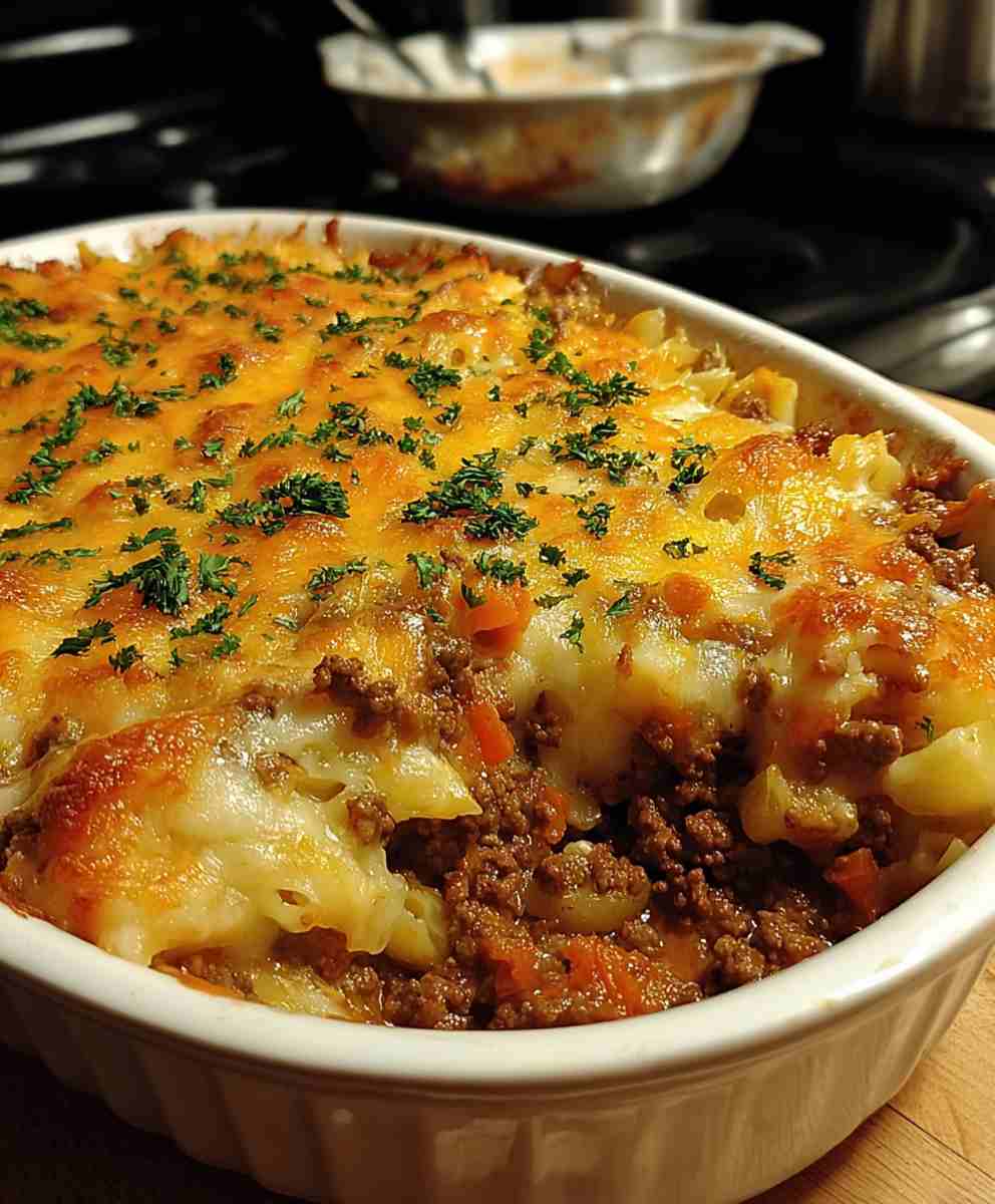 Ground Beef Casserole Recipe Easy Comfort Food