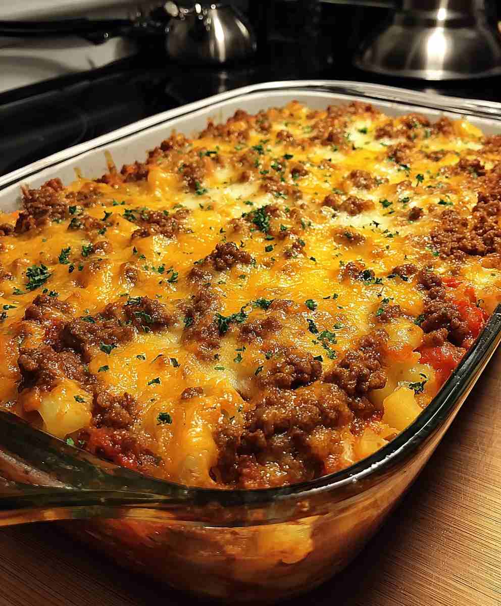 Ground Beef Casserole Recipe  Easy Comfort Food
