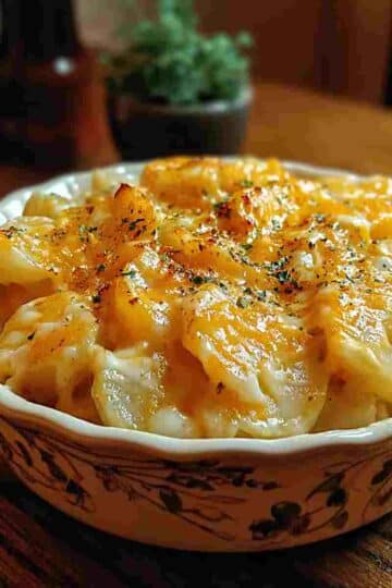 Easy Crockpot Cheesy Potatoes