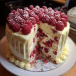 White Chocolate Raspberry Dream Cake