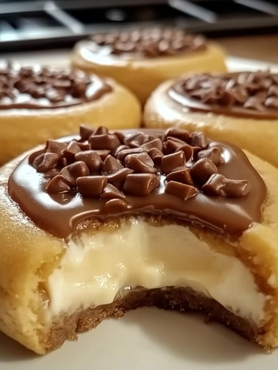 Caramel Cheesecake Cookies – Soft, Gooey & Stuffed