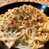 Slow Cooker Cajun Chicken Alfredo Creamy Pasta