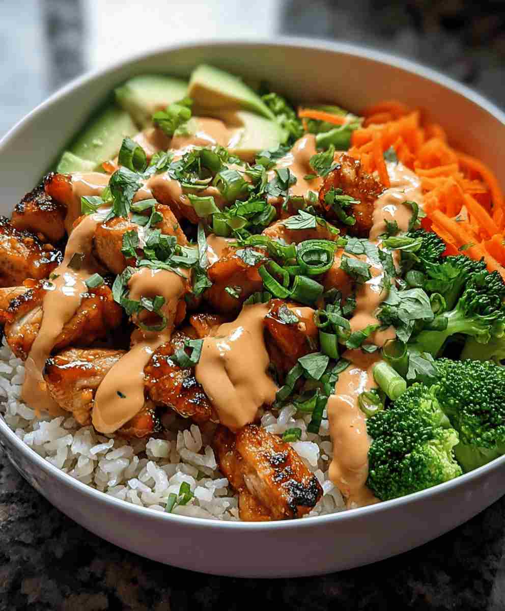 Bang Bang Chicken Bowl Recipe