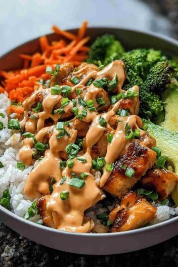 Bang Bang Chicken Bowl Recipe