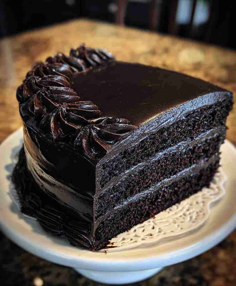 Black Velvet Cake Recipe Moist Dramatic Dessert