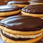 Boston Cream Pie Cookies