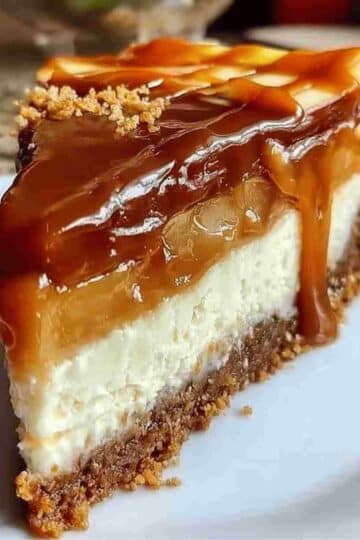 Caramel Apple Cheesecake