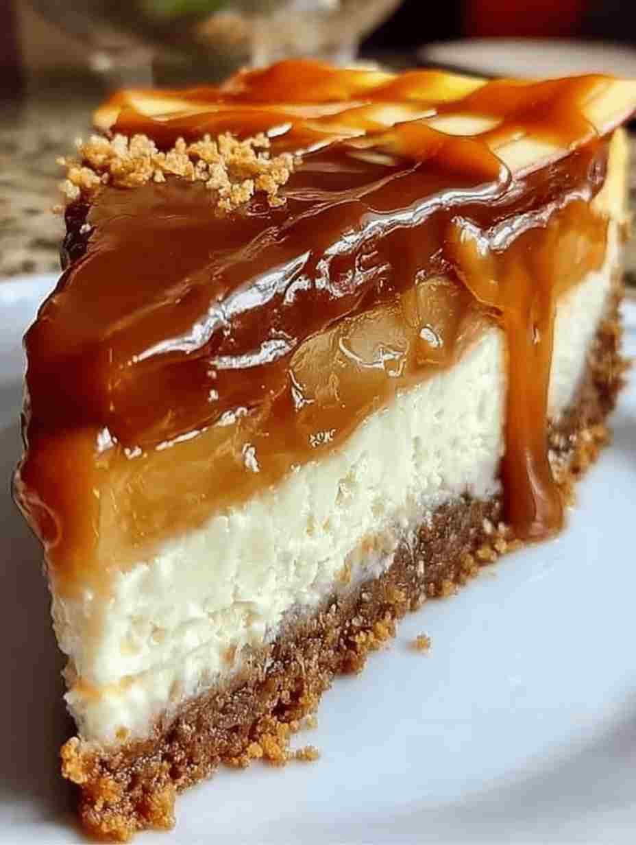 Caramel Apple Cheesecake