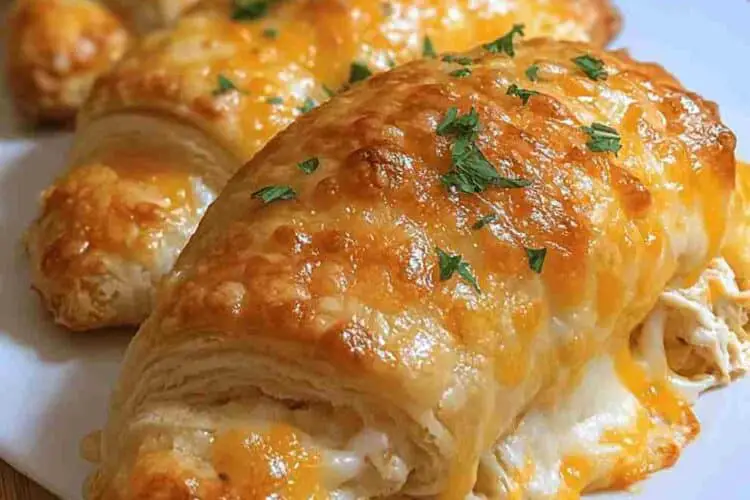 Cheesy Chicken Crescent Rolls Easy Comfort Food Recipe