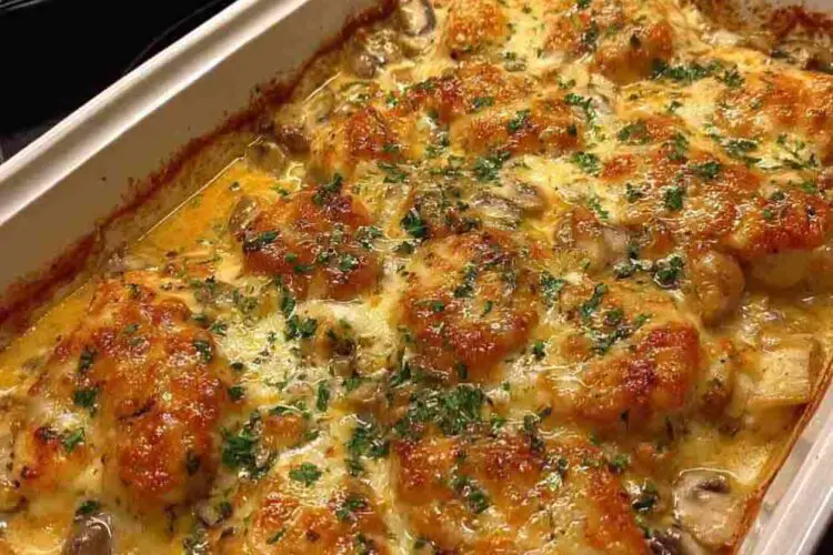 Cheesy Chicken Gloria Casserole