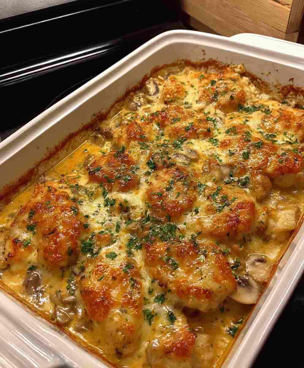 Cheesy Chicken Gloria Casserole
