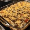 Cheesy Ground Beef and Rice Casserole Recipe