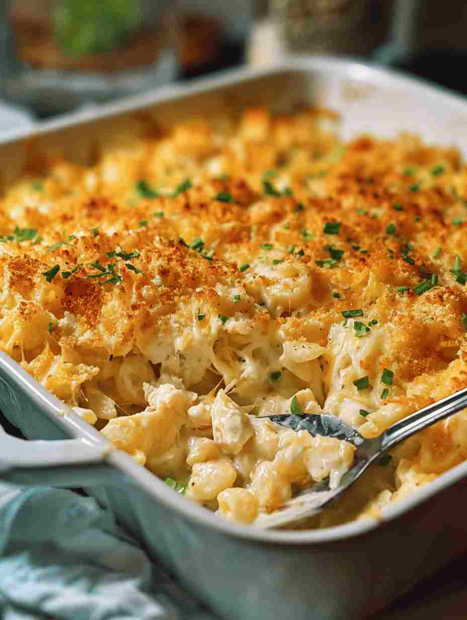 Cheesy Ranch Chicken Casserole
