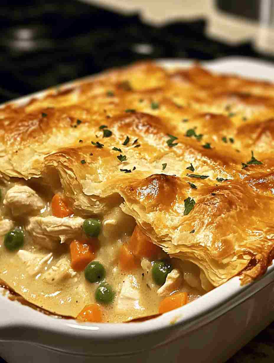 Chicken Pot Pie Casserole