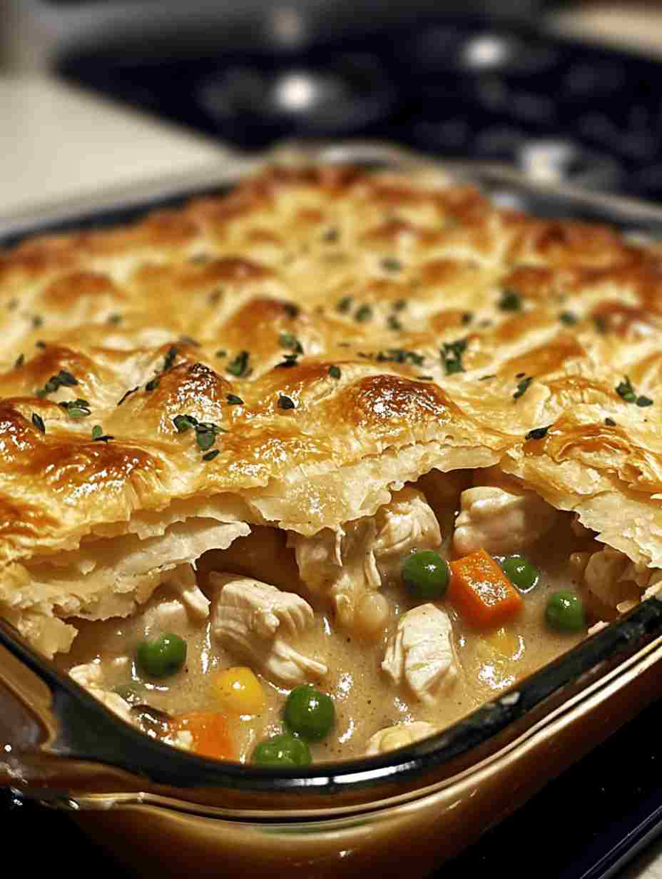 Chicken Pot Pie Casserole