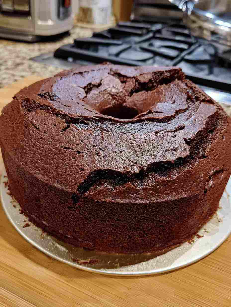 Chocolate Pound Cake  Rich  Moist Homemade Cake