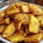 Cinnamon Air Fryer Pineapple Chips Recipe