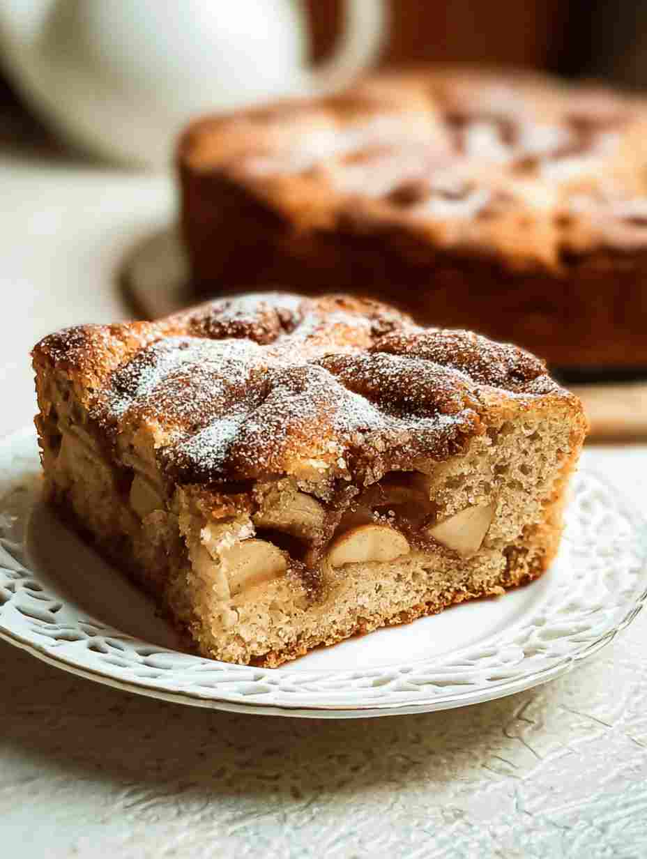 Cinnamon Apple Cake Easy Moist Fall Dessert