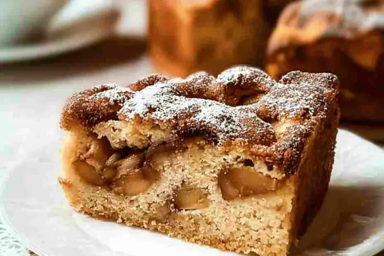 Cinnamon Apple Cake Easy Moist Fall Dessert