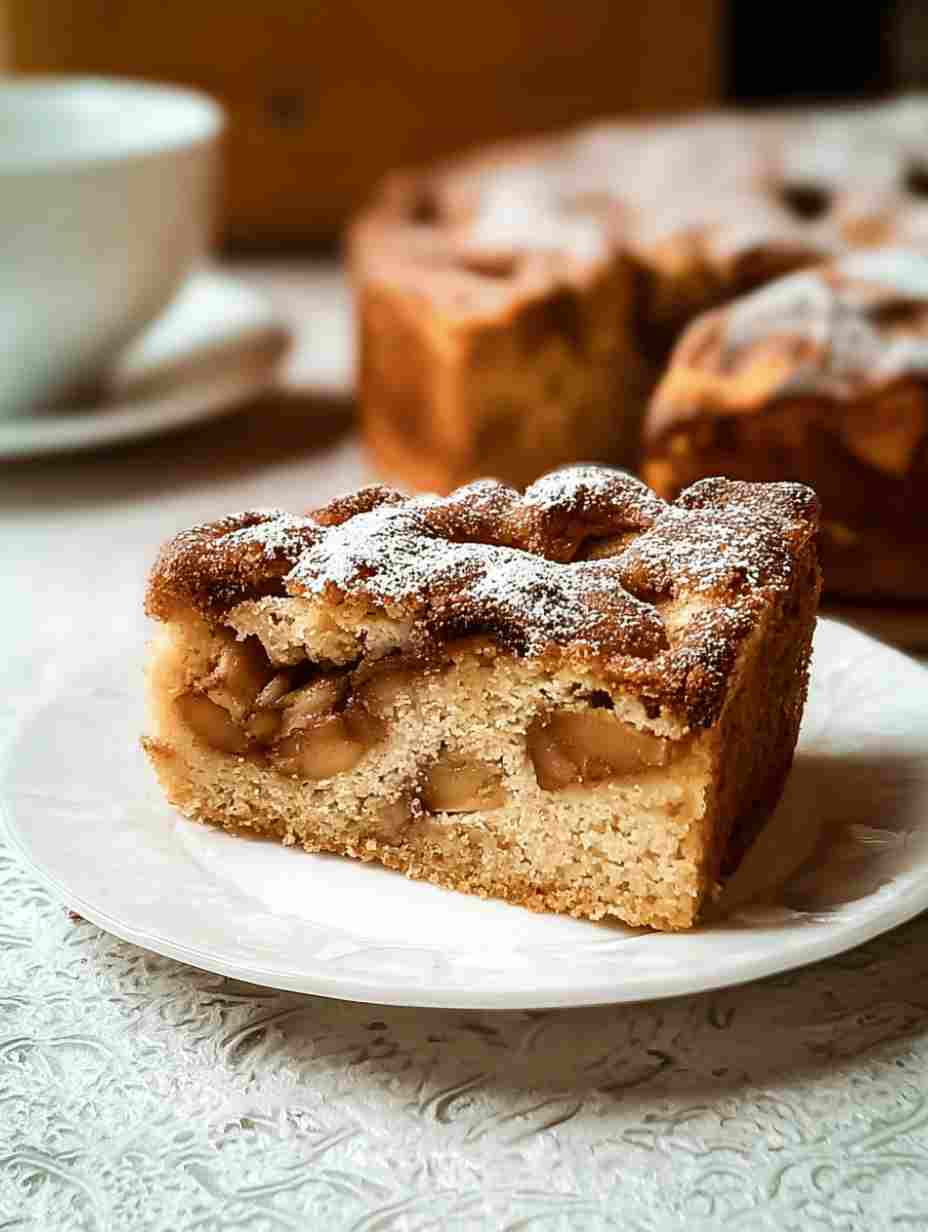 Cinnamon Apple Cake Easy Moist Fall Dessert