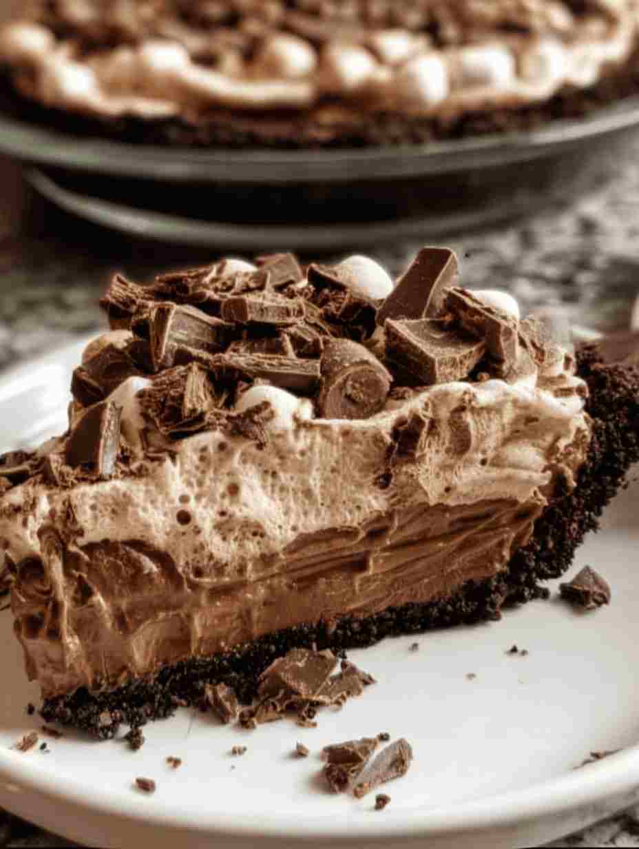 Classic Mississippi Mud Pie Recipe with Marshmallows