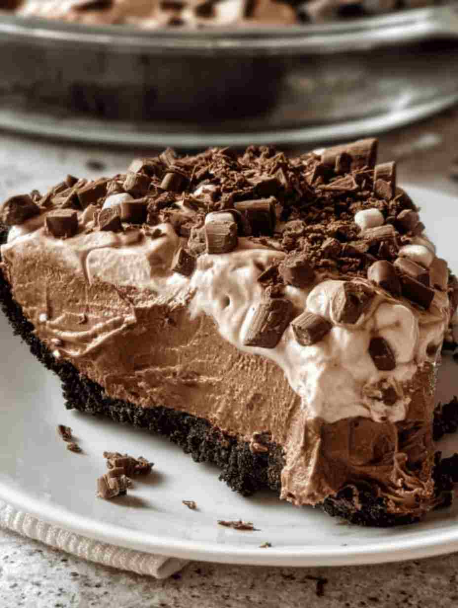 Classic Mississippi Mud Pie Recipe with Marshmallows