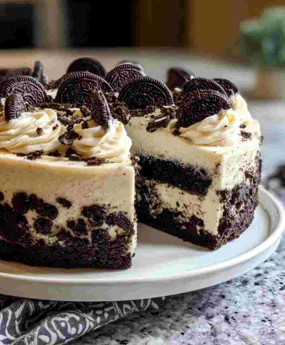 Cookies and Cream Oreo Cake