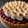 Cranberry Meringue Pie Recipe Festive Holiday Dessert