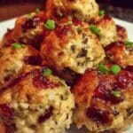 Cranberry Turkey Stuffing Balls Recipe
