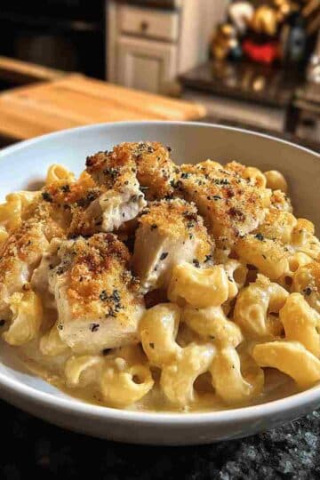 Creamy Chicken Mac and Cheese
